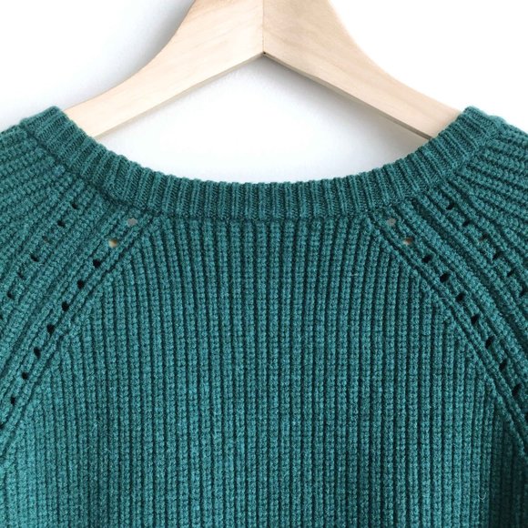 Opening Ceremony pointelle peplum sweater - Large - Picture 7 of 10